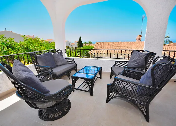 Villa Little Castle Sea&mountain - Vistas Al Mar Y Piscina Privada En Capistrano Village Urbanizacion, *